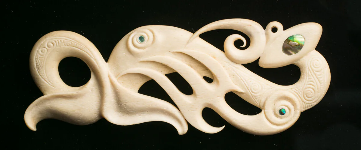 Makau O Lokahi - Polynesian carved bone